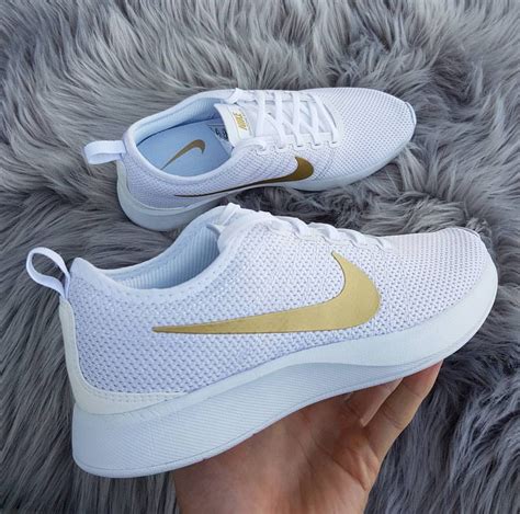 nike turnschuhe weiß gold|Nike schuhschrank.